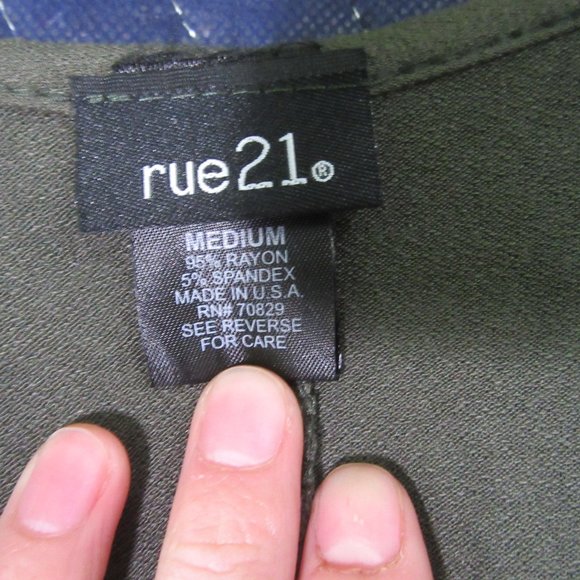 Women's Rue 21 3/4 Length Sleeve Casual Dress - Picture 7 of 10